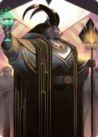 Jetmir, Nexus of Revels Art Card (68/81) (ASSNC-068) [Art Series: Streets of New Capenna]