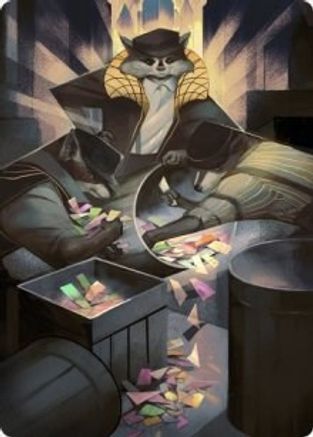 Masked Bandits Art Card (ASSNC-069) [Art Series: Streets of New Capenna]
