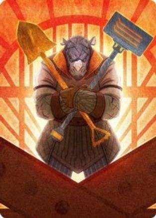 Mr. Orfeo, the Boulder Art Card (ASSNC-070) [Art Series: Streets of New Capenna]