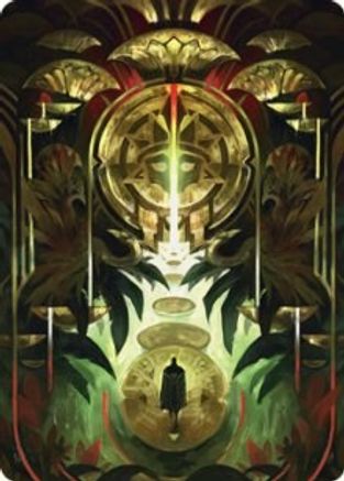 Jetmir's Garden Art Card (76/81) (ASSNC-076) [Art Series: Streets of New Capenna]