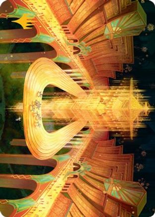 Racers' Ring Art Card (Gold-Stamped) (ASSNC-080) [Art Series: Streets of New Capenna]