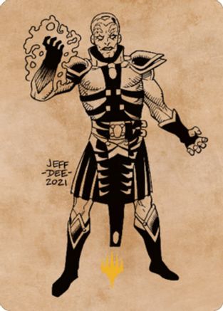 Jon Irenicus, Shattered One Art Card (67/81) (Gold-Stamped) (ASCLB-067) [Art Series: Commander Legends: Battle for Baldur's Gate]