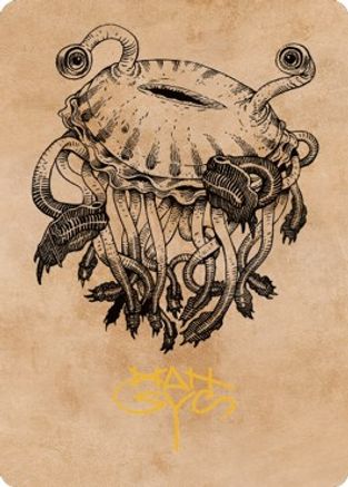Gluntch, the Bestower Art Card (Gold-Stamped Signature) (ASCLB-065) [Art Series: Commander Legends: Battle for Baldur's Gate]
