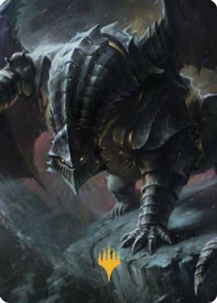 Chardalyn Dragon Art Card (Gold-Stamped) (ASCLB-009) [Art Series: Commander Legends: Battle for Baldur's Gate]