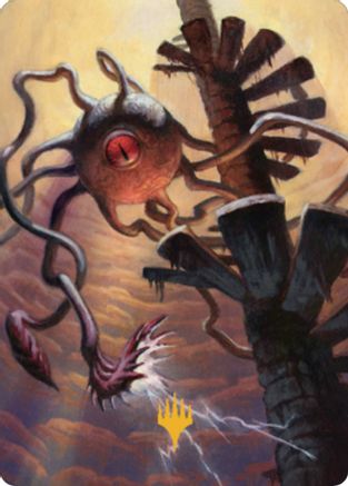 Death Kiss Art Card (Gold-Stamped) (ASCLB-010) [Art Series: Commander Legends: Battle for Baldur's Gate]