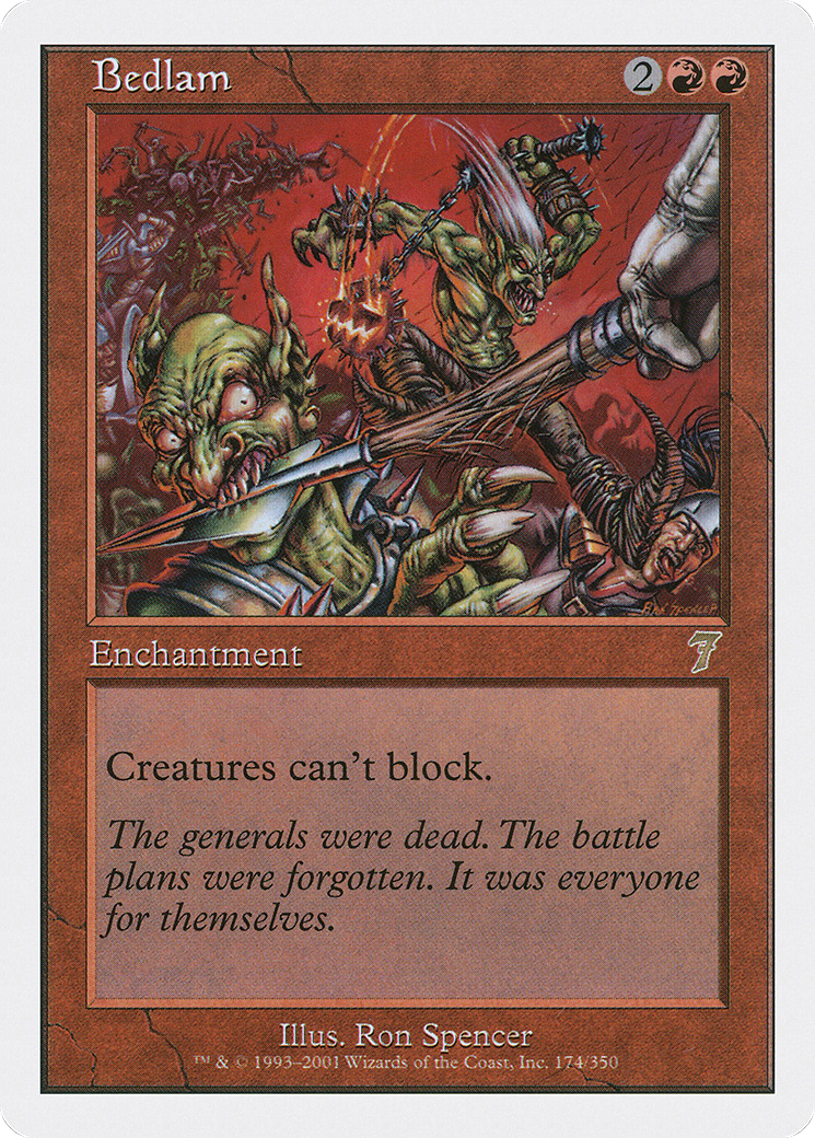 Bedlam (7ED-174) [7th Edition]