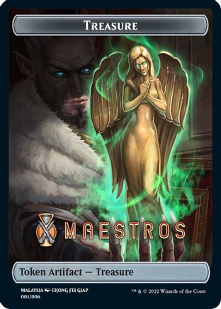 Treasure Token (Maestros) [SEA Exclusive] (SNC-001/006) [Streets of New Capenna]