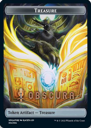 Treasure Token (Obscura) [SEA Exclusive] (SNC-004/006) [Streets of New Capenna]