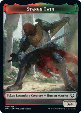 Stangg Twin Token (DMC-021) [Commander: Dominaria United]