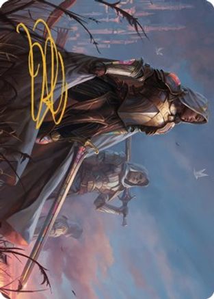 Danitha, Benalia's Hope Art Card (Gold-Stamped Signature) (ASDMU-006) [Art Series: Dominaria United]