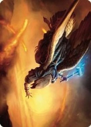 Battlewing Mystic Art Card (ASDMU-014) [Art Series: Dominaria United]