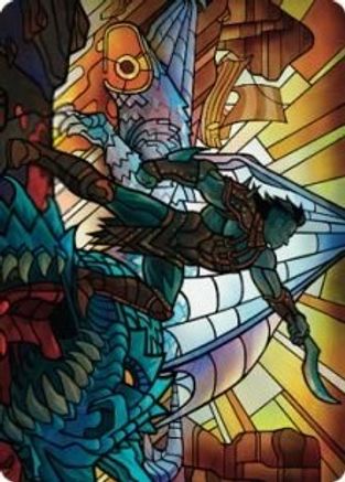 Astor, Bearer of Blades Art Card (ASDMU-068) [Art Series: Dominaria United]