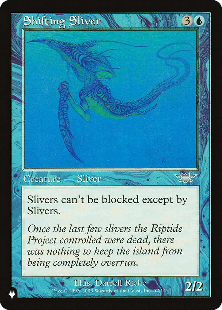 Shifting Sliver (LIST-52/145) [The List]