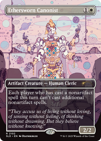 Ethersworn Canonist (Galaxy Foil) [Secret Lair Drop Series]