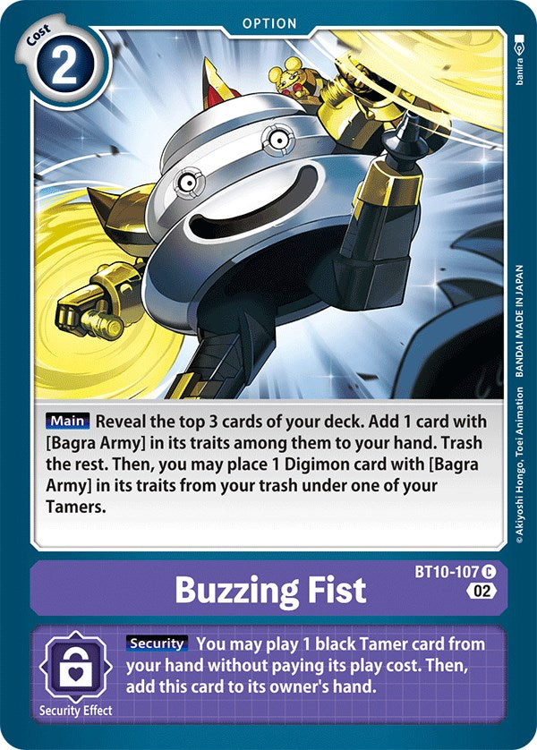 Buzzing Fist [BT10-107] [Xros Encounter]