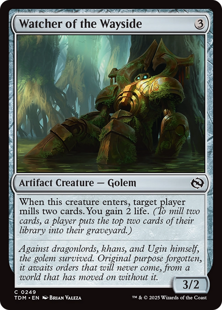 Watcher of the Wayside (TDM-249) [Tarkir: Dragonstorm] Foil