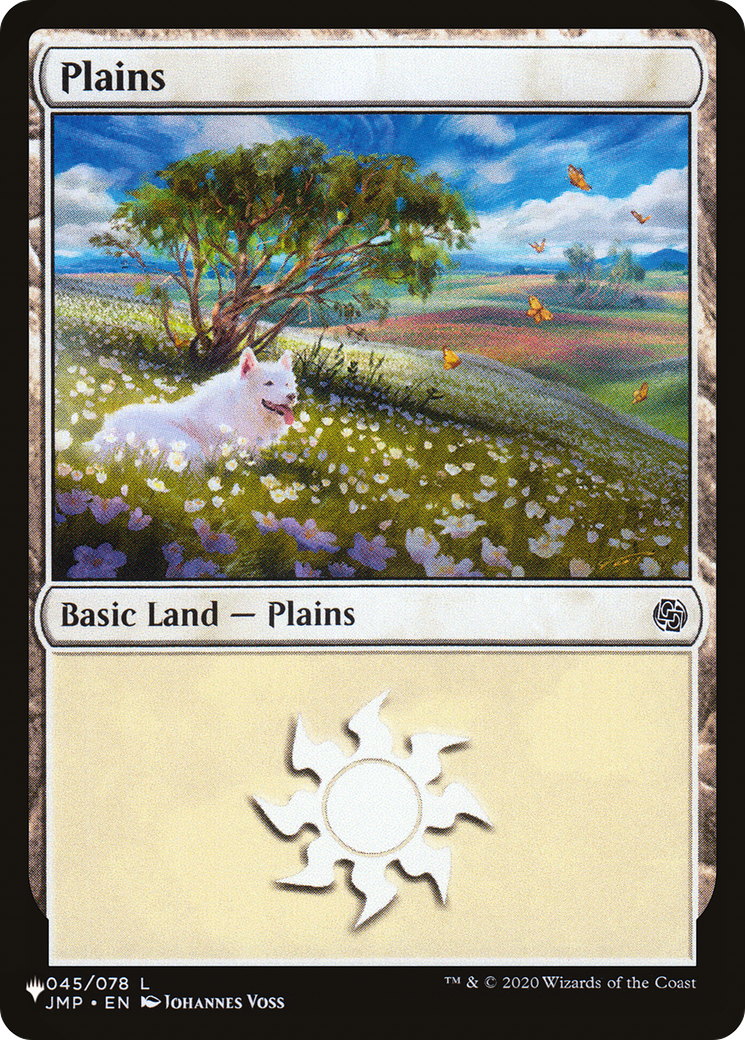 Plains (045) (JMP) (LIST-045/078) [The List]