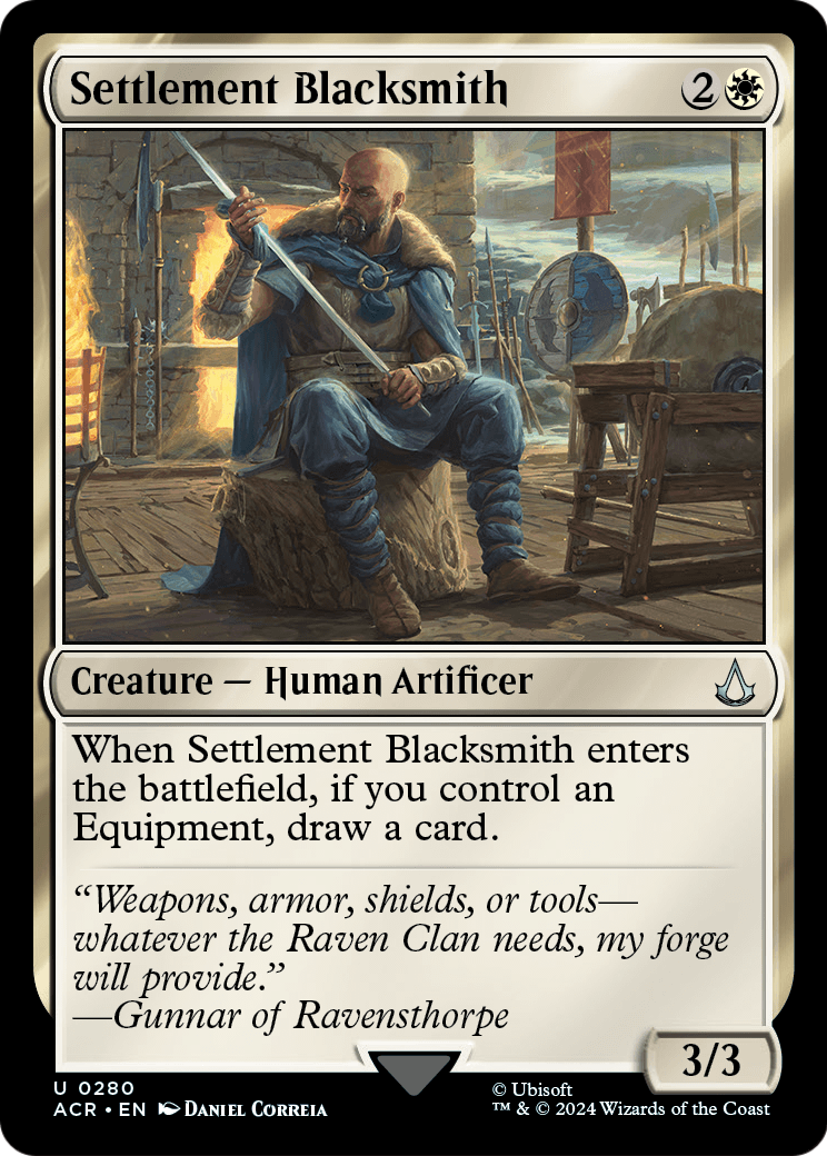 Settlement Blacksmith (ACR-280) [Assassin's Creed]
