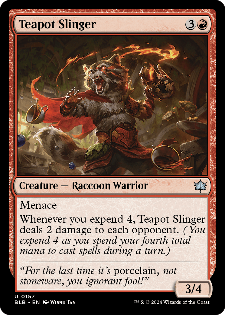 Teapot Slinger (BLB-157) [Bloomburrow]