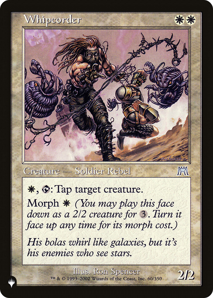 Whipcorder (LIST-60/350) [The List]
