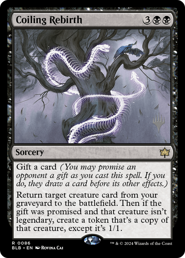 Coiling Rebirth (PPBLB-086) [Promo Pack: Bloomburrow Promos]