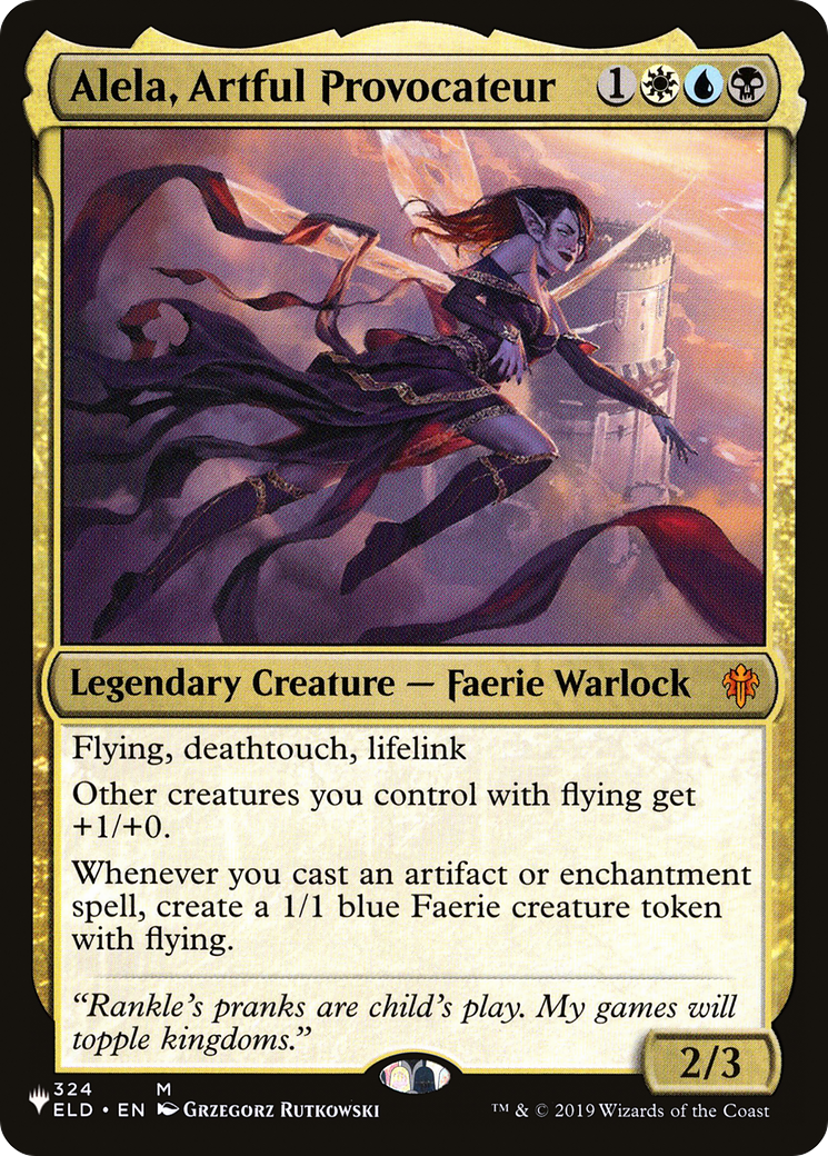 Alela, Artful Provocateur (LIST-324/269) [The List]
