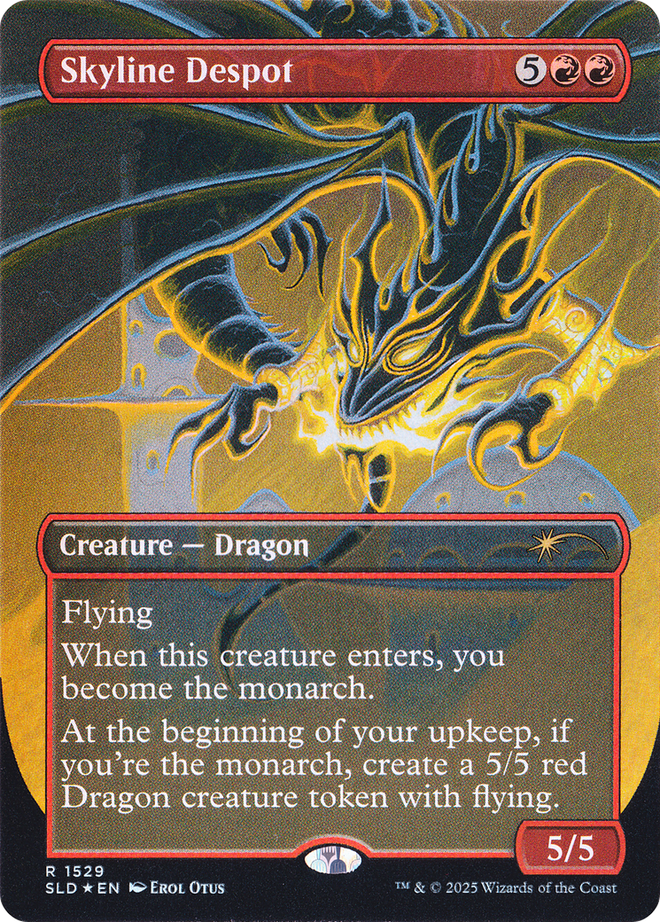 Skyline Despot (Rainbow Foil) (SLD-1529) (Borderless) [Secret Lair Drop] Foil
