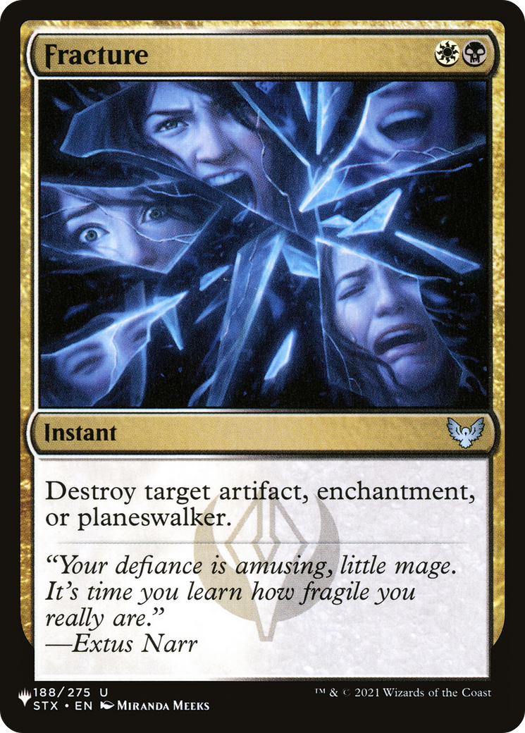 Fracture (LIST-188/275) [The List]