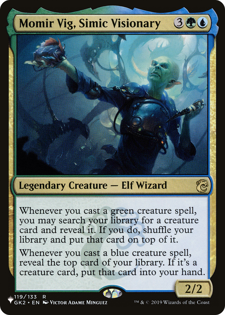 Momir Vig, Simic Visionary (LIST-119/133) [The List]