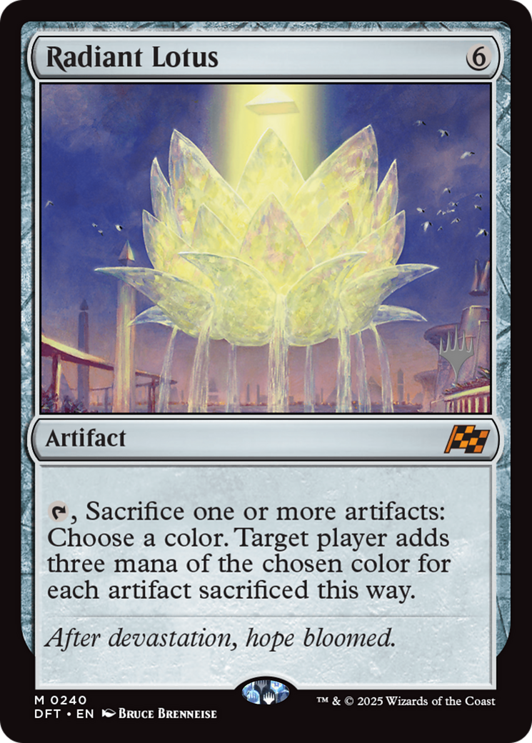 Radiant Lotus (PPDFT-240) [Promo Pack: Aetherdrift]