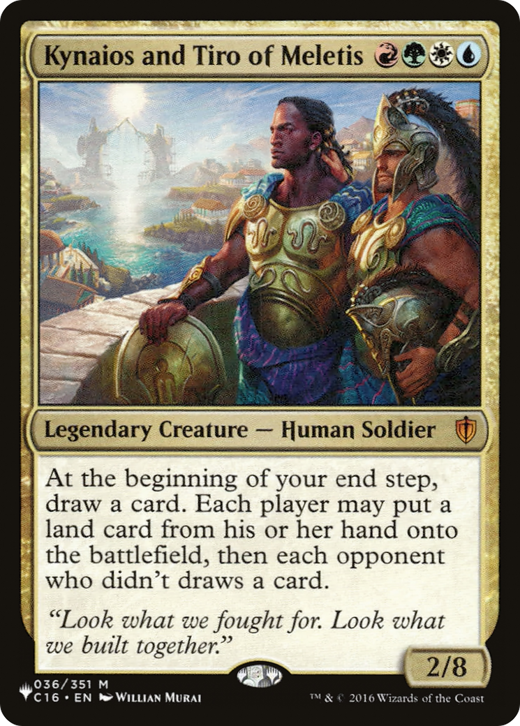 Kynaios and Tiro of Meletis (LIST-036/351) [The List Reprints]