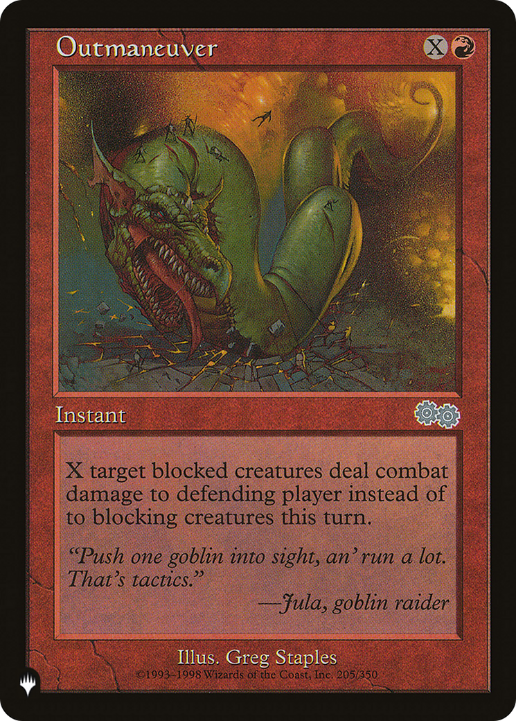 Outmaneuver (LIST-205/350) [The List]