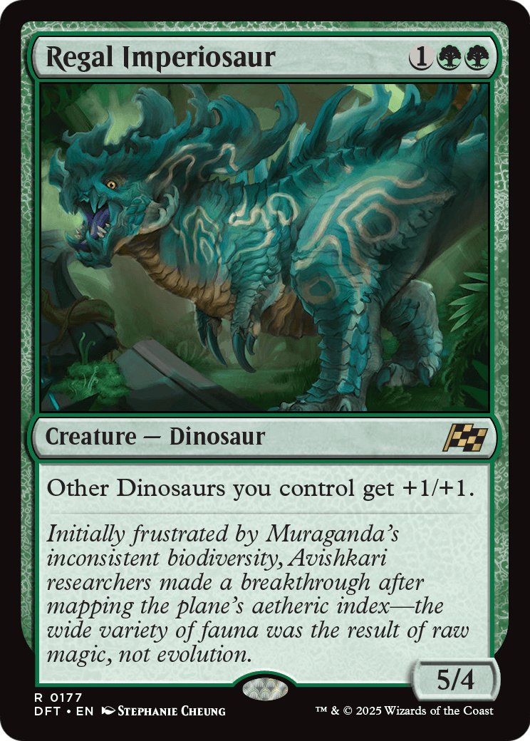 Regal Imperiosaur (DFT-177) [Aetherdrift]