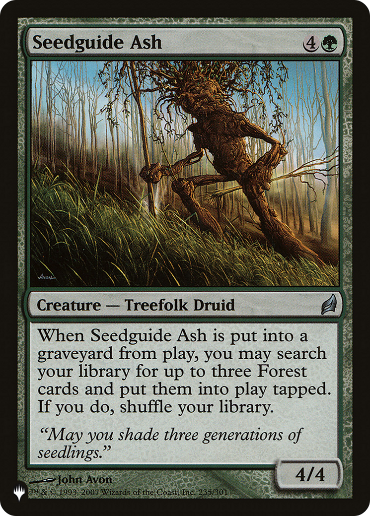Seedguide Ash (LIST-235/301) [The List]