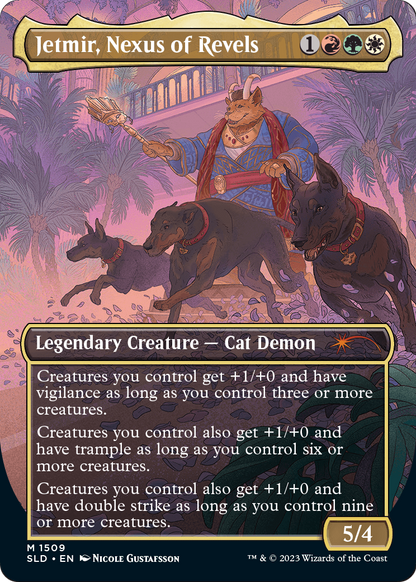 Jetmir, Nexus of Revels (SLD-1509) (Borderless) [Secret Lair Drop] Foil