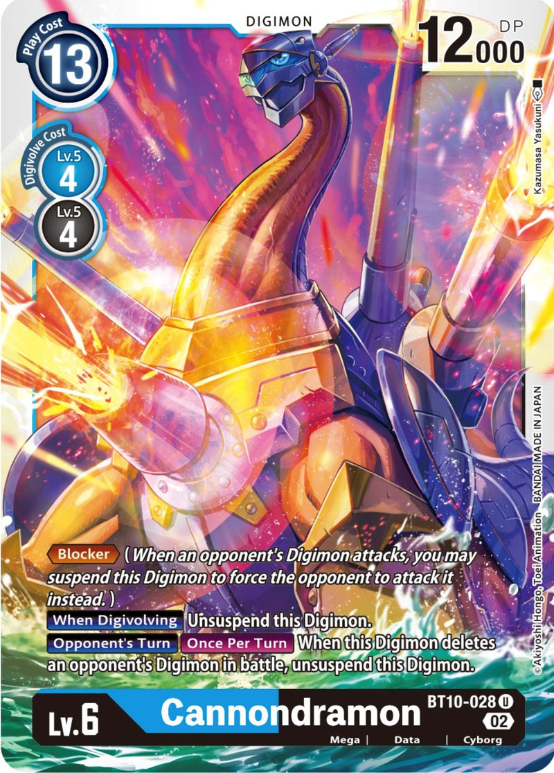 Cannondramon [BT10-028] [Xros Encounter]