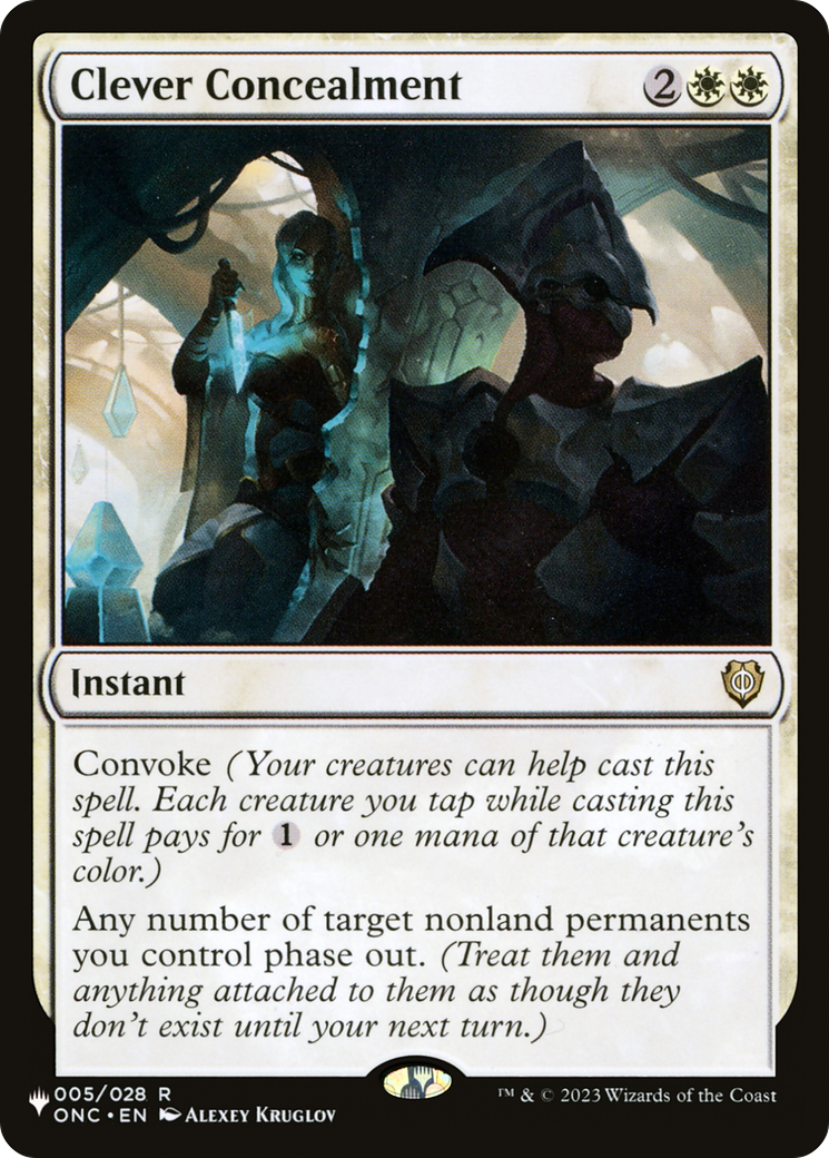 Clever Concealment (LIST-005/028) [The List]