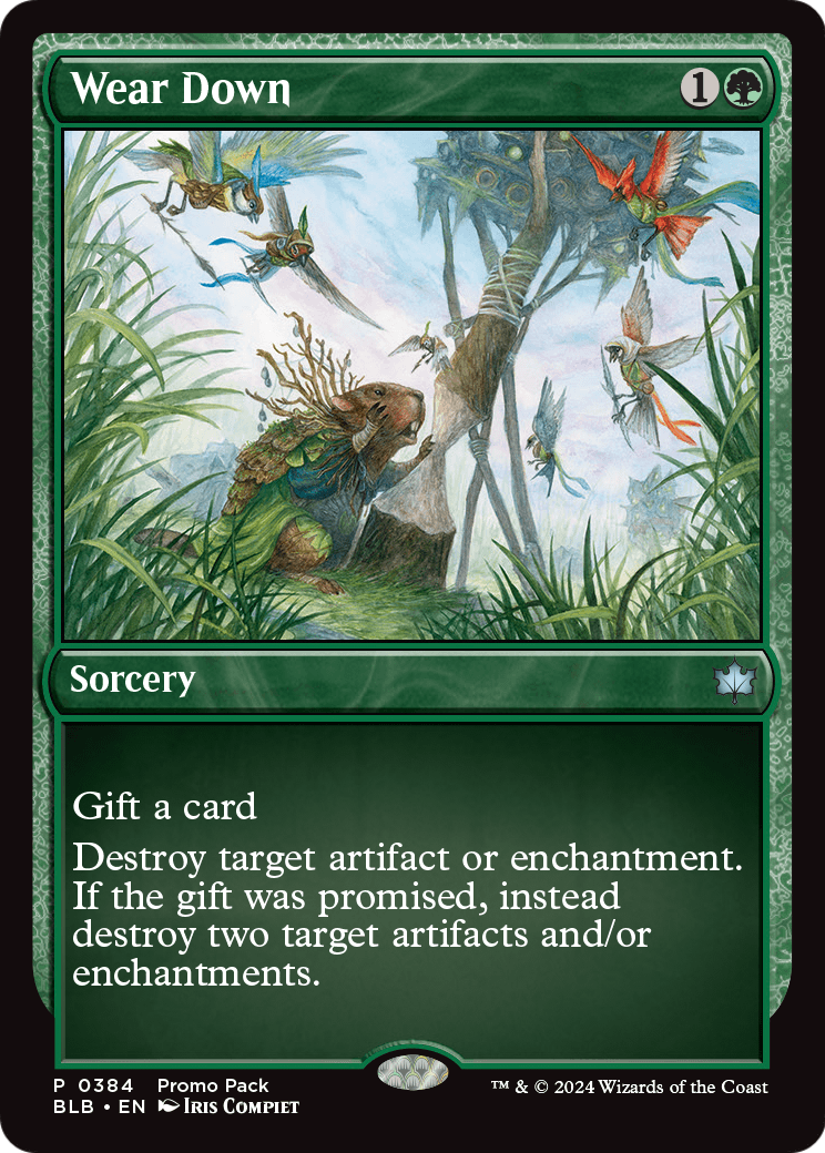Wear Down (PPBLB-384) [Promo Pack: Bloomburrow] Foil