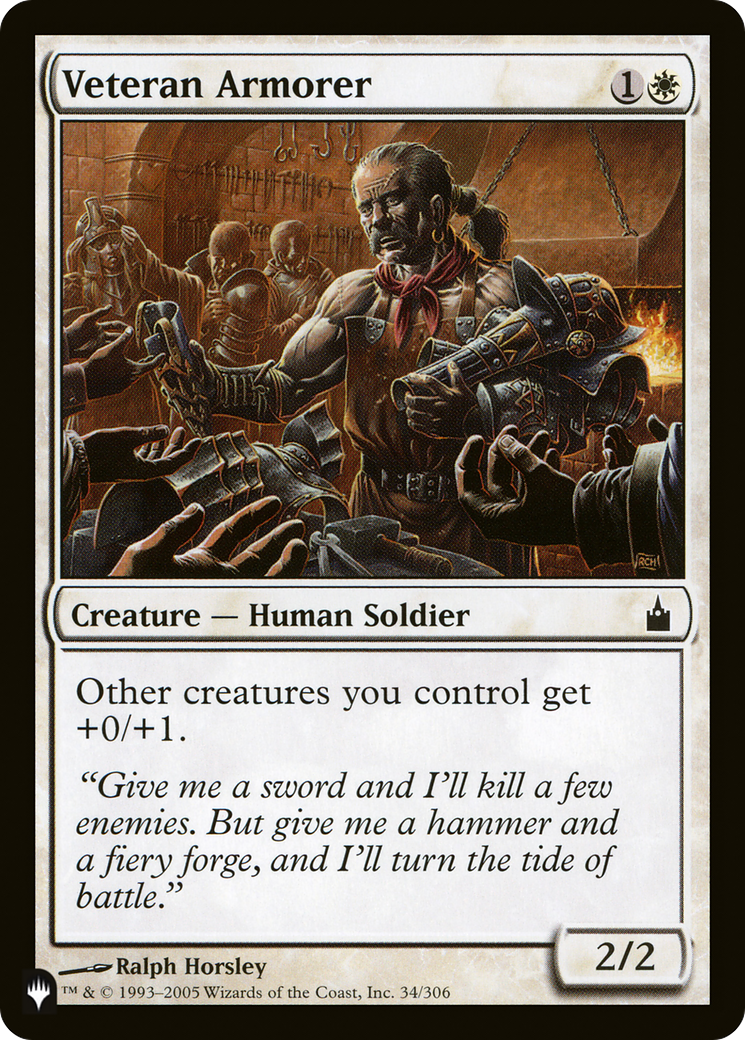 Veteran Armorer (LIST-34/306) [The List]