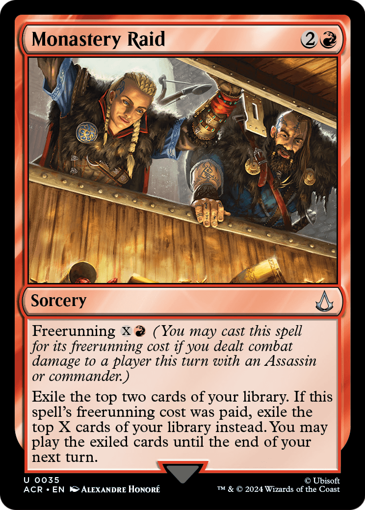 Monastery Raid (ACR-035) [Assassin's Creed] Foil
