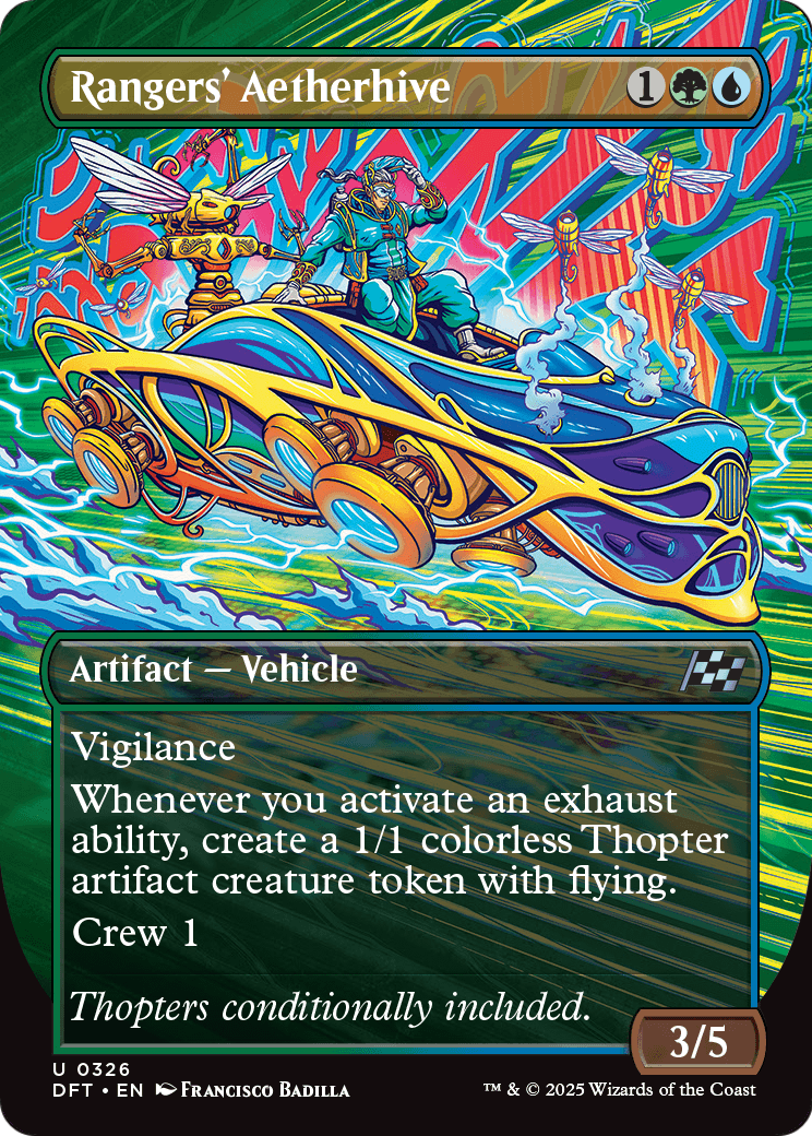 Rangers' Aetherhive (Borderless) (DFT-326) [Aetherdrift]