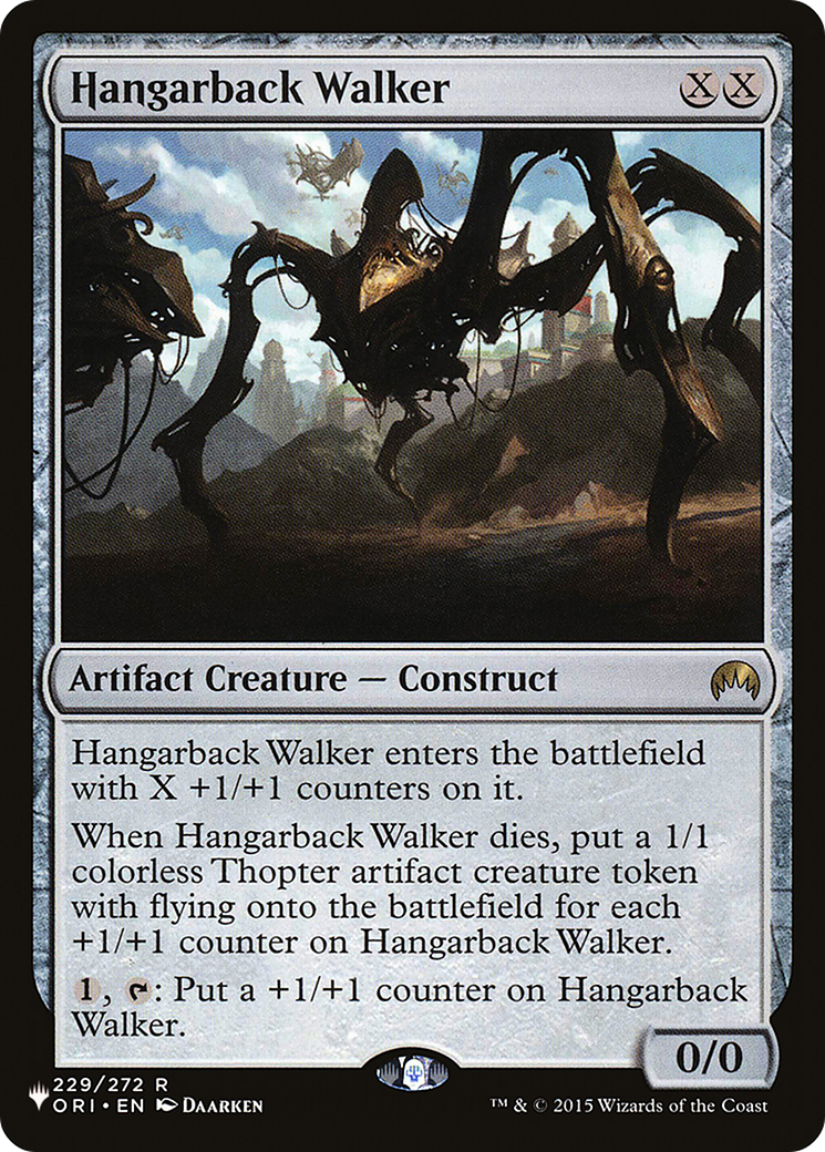 Hangarback Walker (LIST-229/272) [The List]