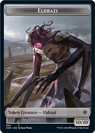 Eldrazi // Soldier Double-Sided Token (SCD-1 // 8) [Starter Commander Decks]