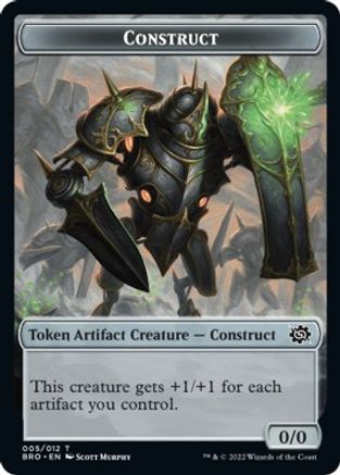 Construct Token (BRO-005) [The Brothers' War]