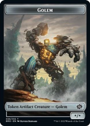 Golem Token (BRO-006) [The Brothers' War]