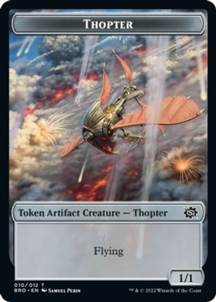 Thopter Token (BRO-010) [The Brothers' War]