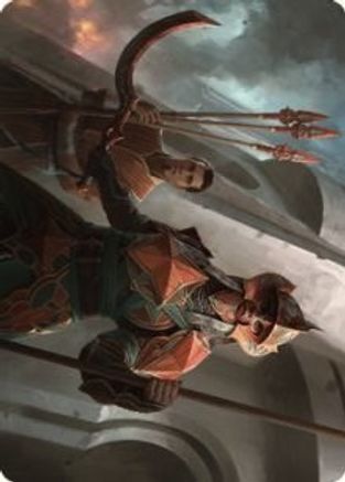 Siege Veteran Art Card (ASBRO-003) [Art Series: The Brothers' War]