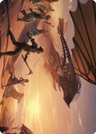 Take Flight Art Card (ASBRO-012) [Art Series: The Brothers' War]
