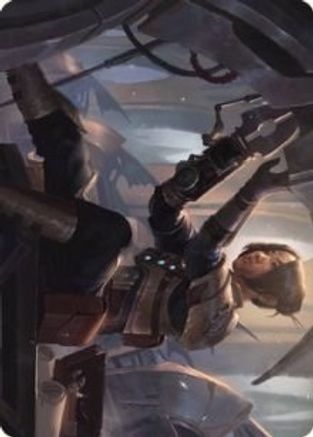 Thopter Mechanic Art Card (ASBRO-013) [Art Series: The Brothers' War]
