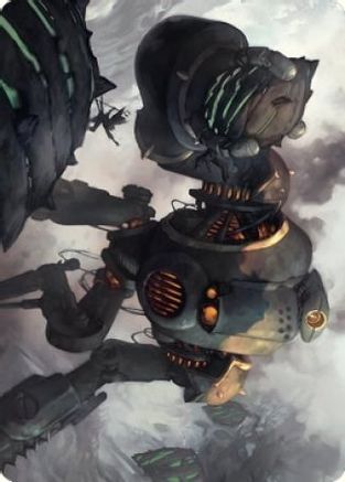 Rust Goliath Art Card (ASBRO-029) [Art Series: The Brothers' War]